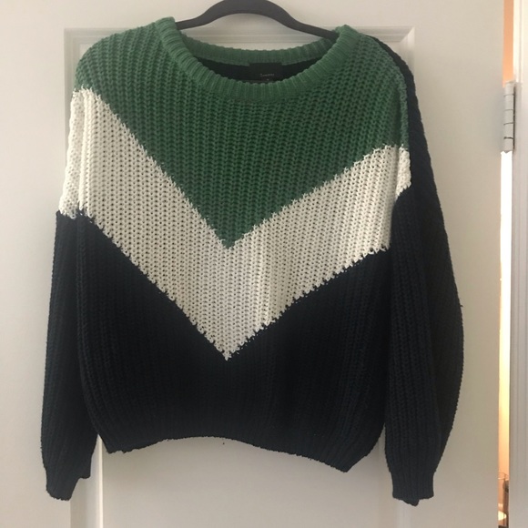 Lumiere Knit Block Sweater - Picture 1 of 3